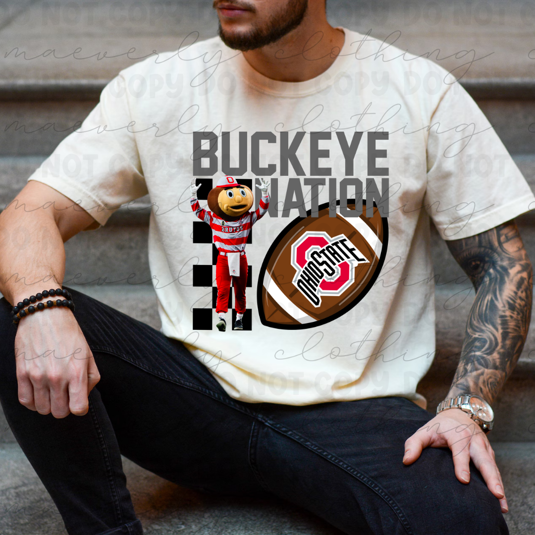 Buckeye Nation Tee/Crewneck