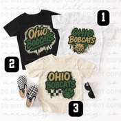 Retro Ohio Bobcats Spiritwear - Preorder