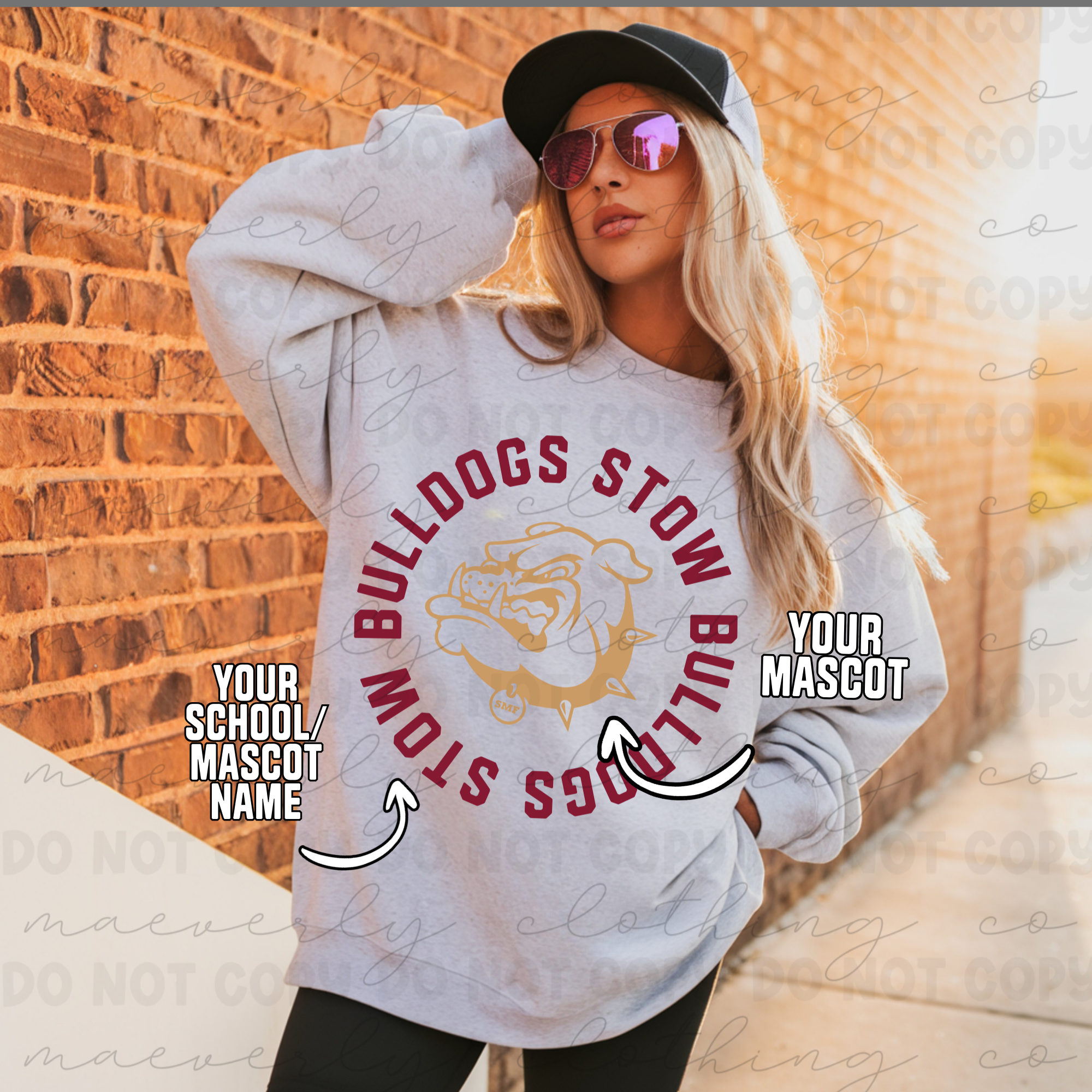 Any School/Any Team Loud and Loyal Graphic