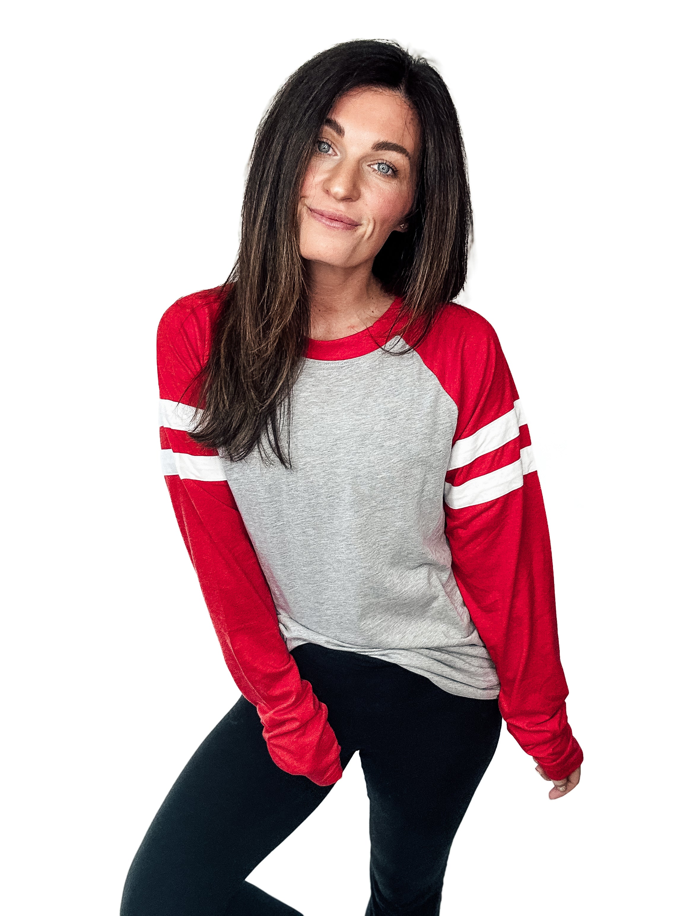 Unisex Varsity Long Sleeve Tees