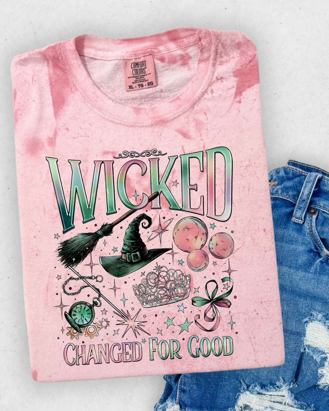 Wicked Collage - Changed for Good Tee/Crewneck