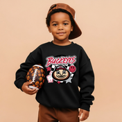 Retro Mascot Checkered || Ohio State Buckeyes