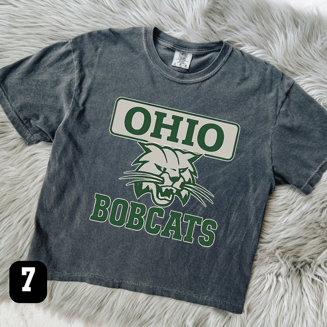 Retro Ohio Bobcats Spiritwear - Preorder