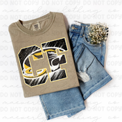 The Letterman Graphic|| Cuyahoga Falls Black Tigers