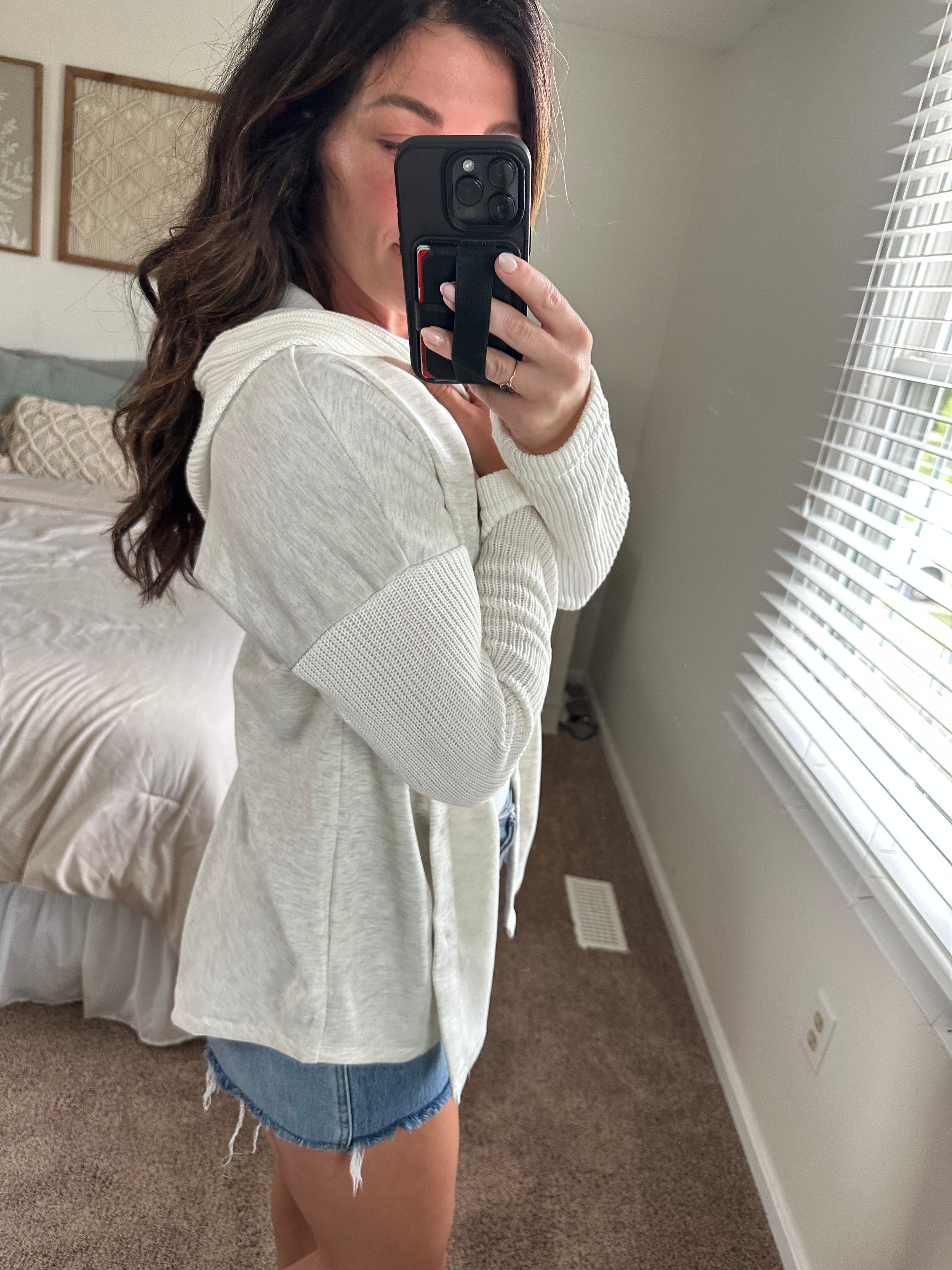 Effortless Days Hooded Cardigan - PREORDER