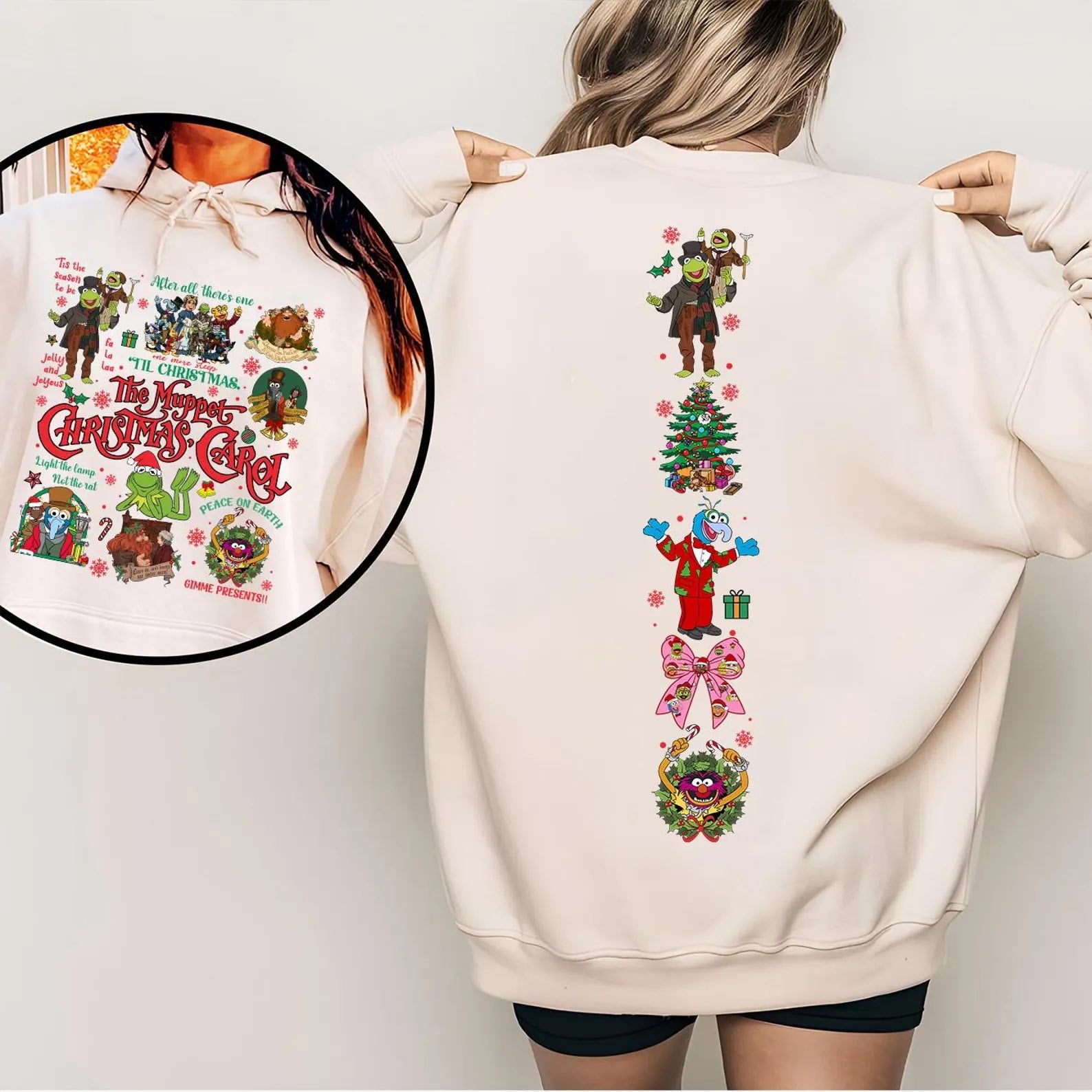 Muppets Front and Back Tee/Crewneck