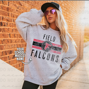 Any School/Any Team Center Stripe Graphic