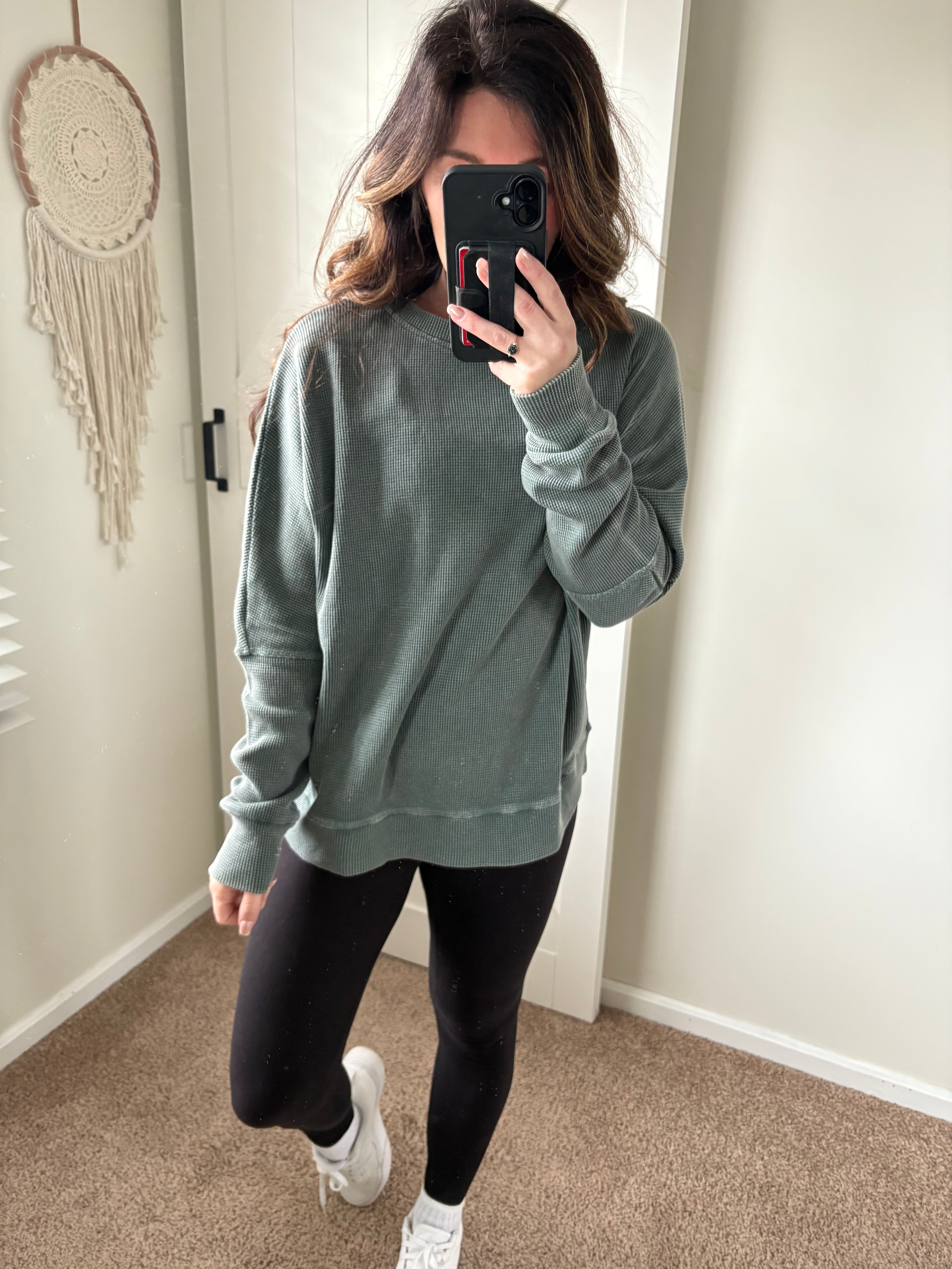 Waffle Worn-In Pullover PREORDER