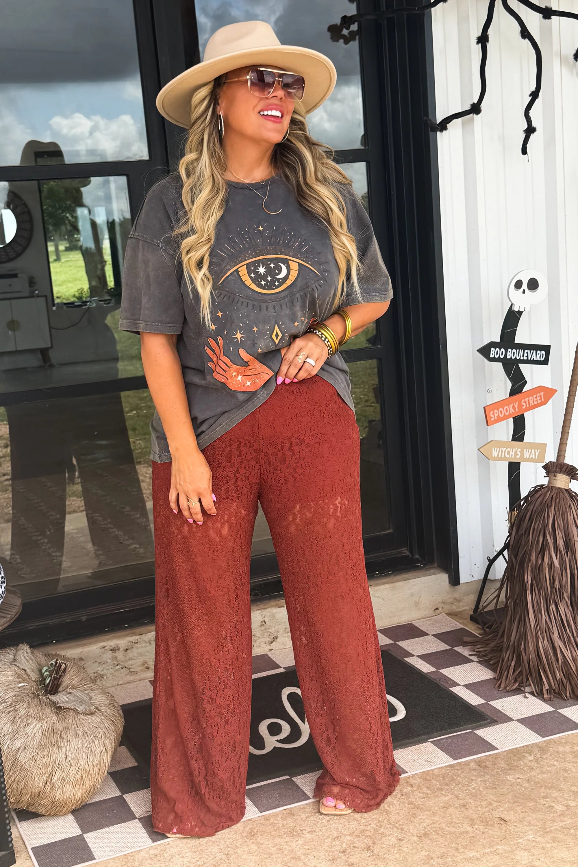 PREORDER: Enchanted Evening Lace Pants, Early September Arrival