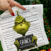 Grinchy Mugshot Tee/Crewneck