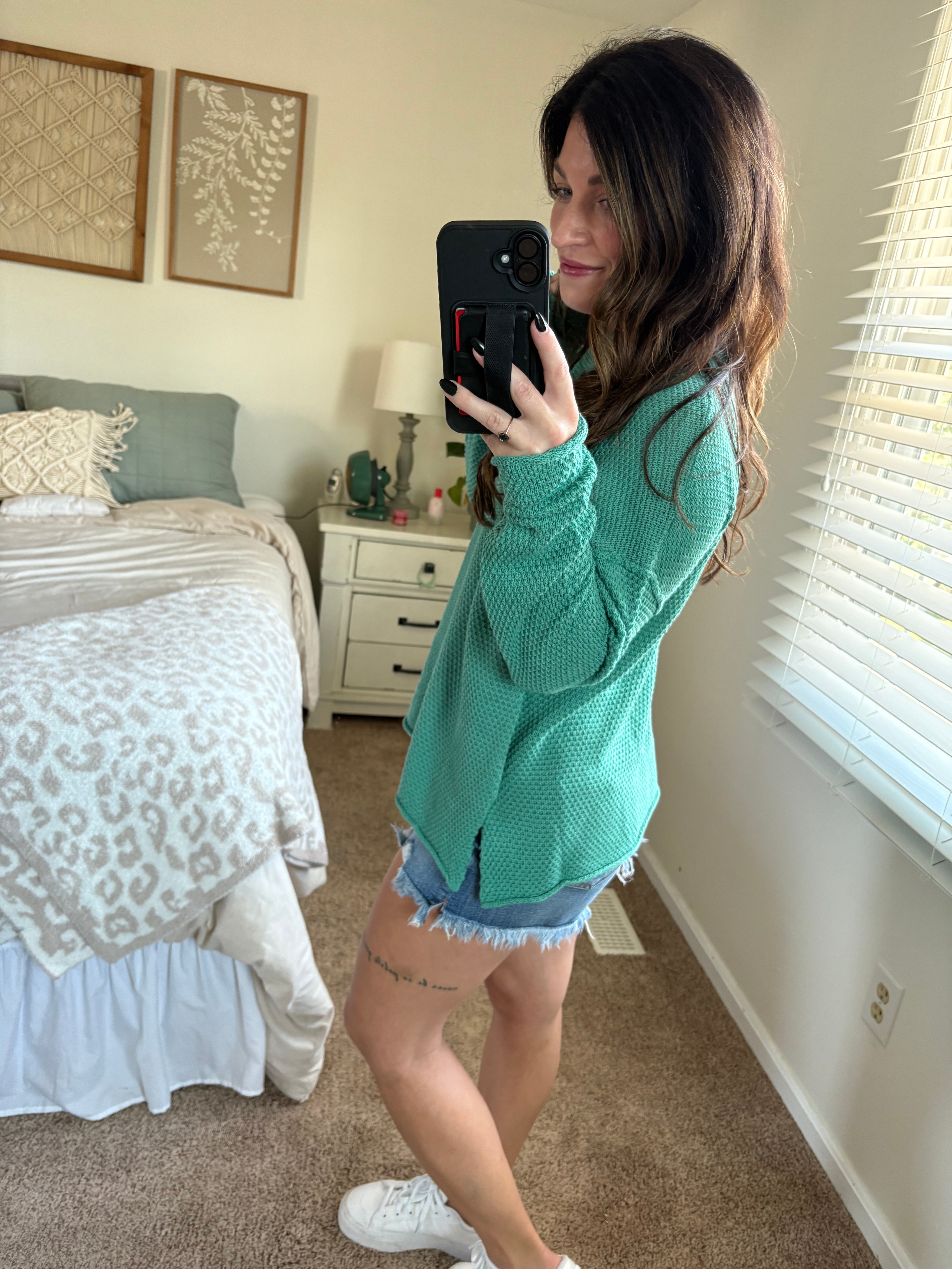 Cozy Button Henley PREORDER