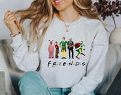 Christmas Friends Tee/Crewneck