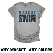 CUSTOM Cutout Mascot Sport Tee