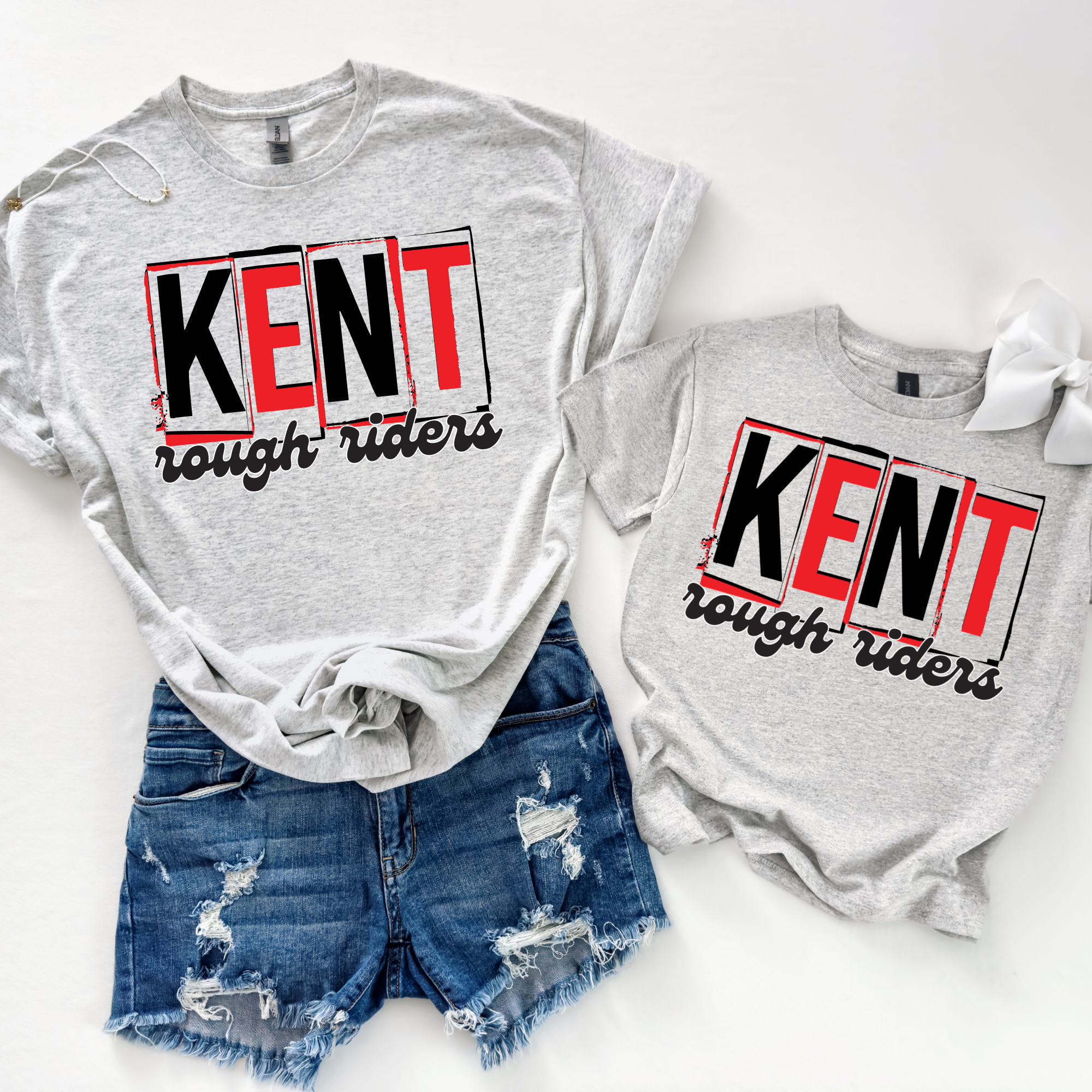 Kent Rough Riders Stamped Tee/Crewneck