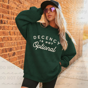 Decency is Not Optional Graphic