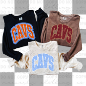 Big Cavs Tee/Crewneck