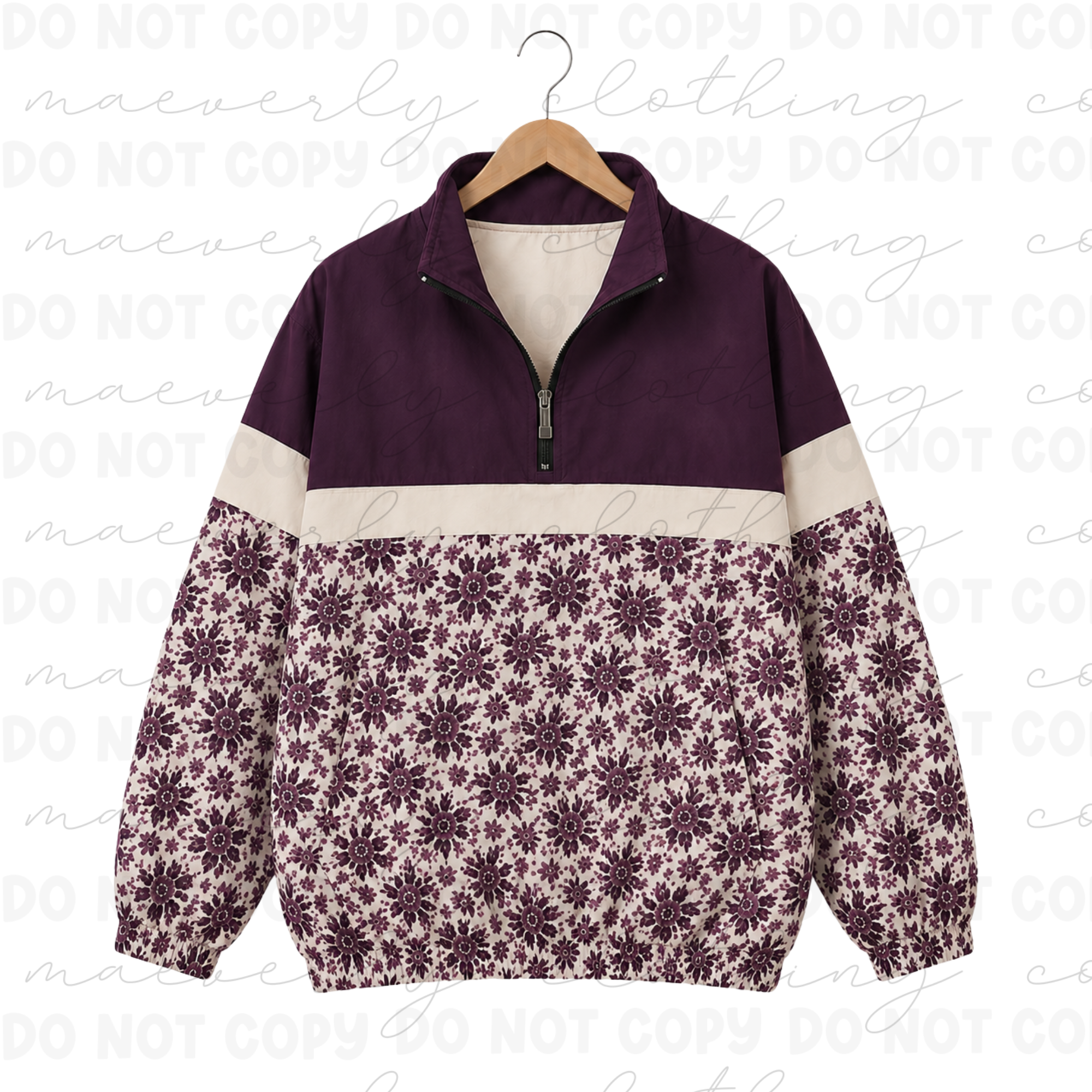The Autumn Club Quarter Zip | Plum Blossom Preorder [ETA 4-5.5 weeks]