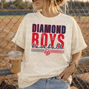 Distressed and Pretty|| Diamond Boys Dugout Shop