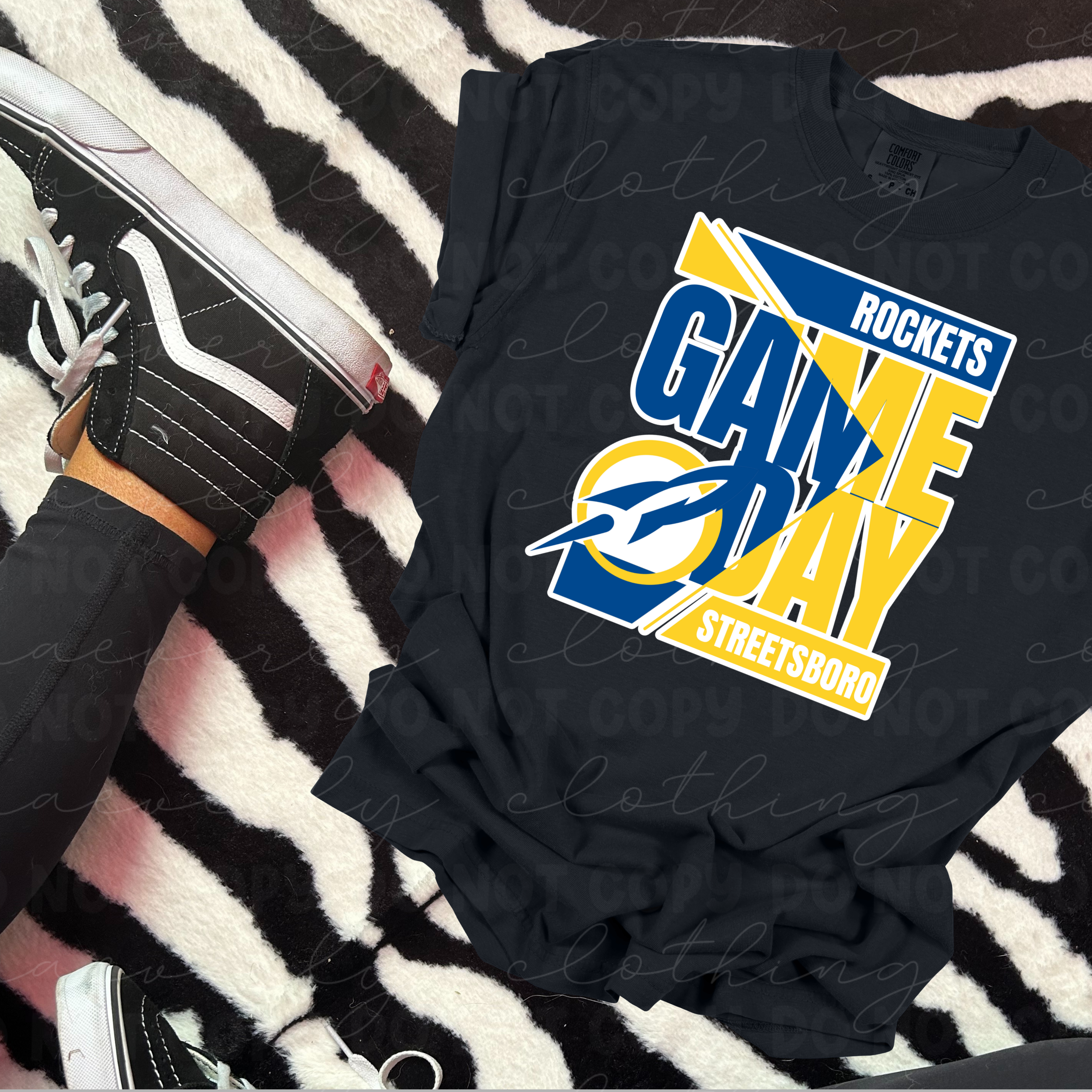 Streetsboro Rockets Game Day Vibes Tee/Crewneck