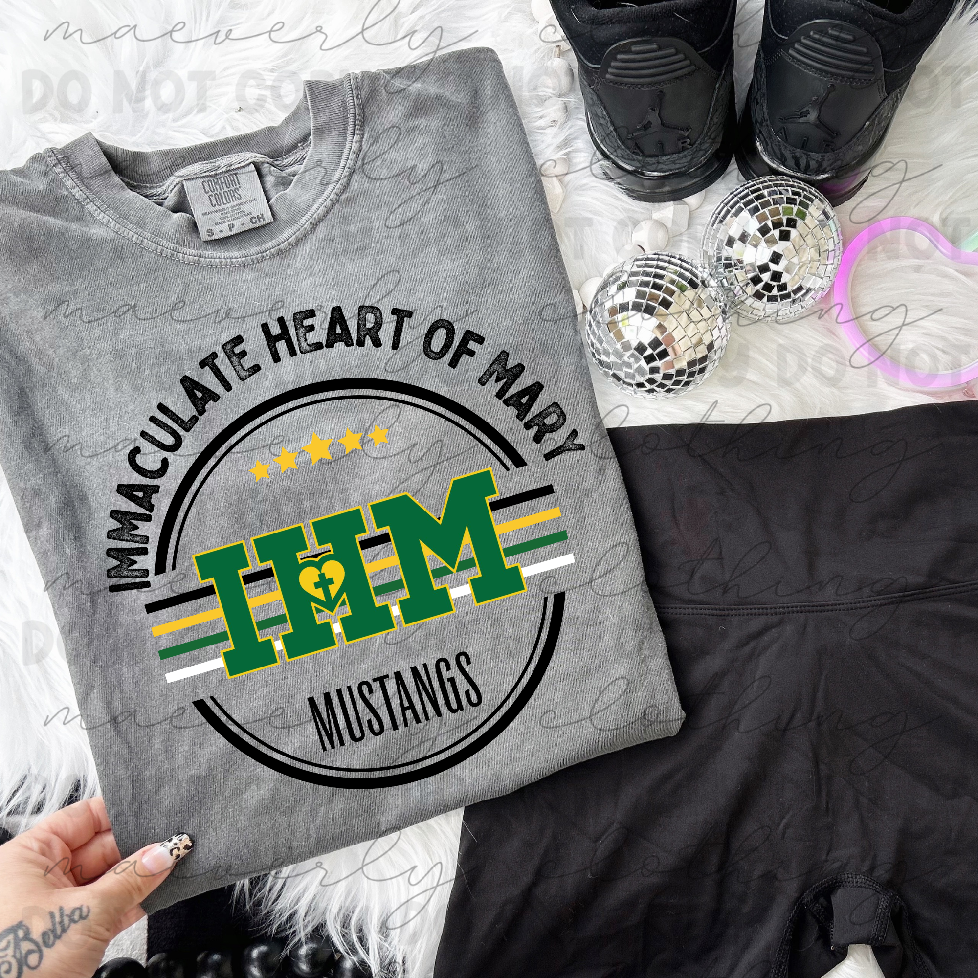 IHM All-Star Logo Circle Tee/Crewneck