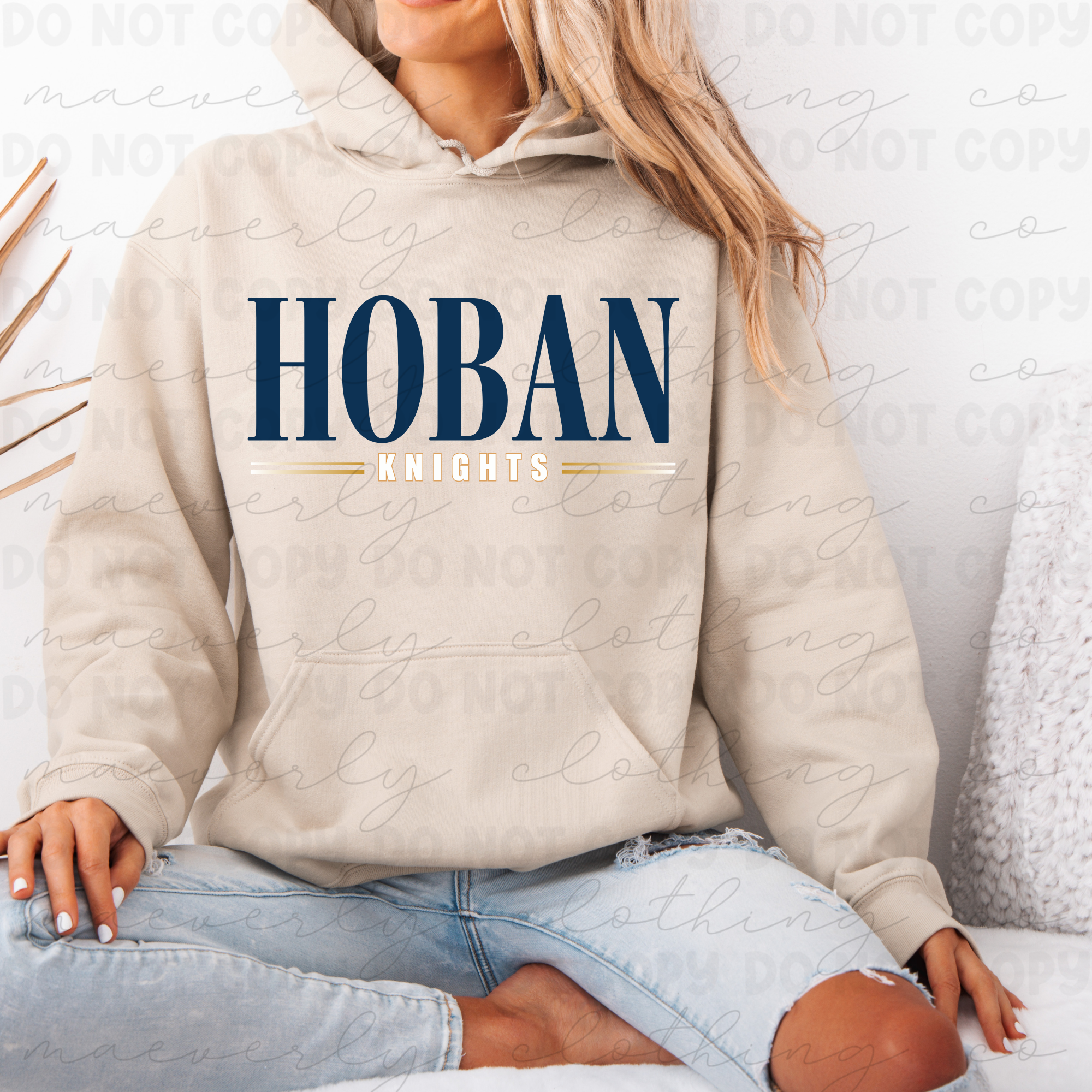 Hoban Knights Elegant Ombre Tee/Crewneck