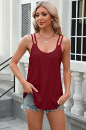 Sunny Days Eyelet Tank - PREORDER