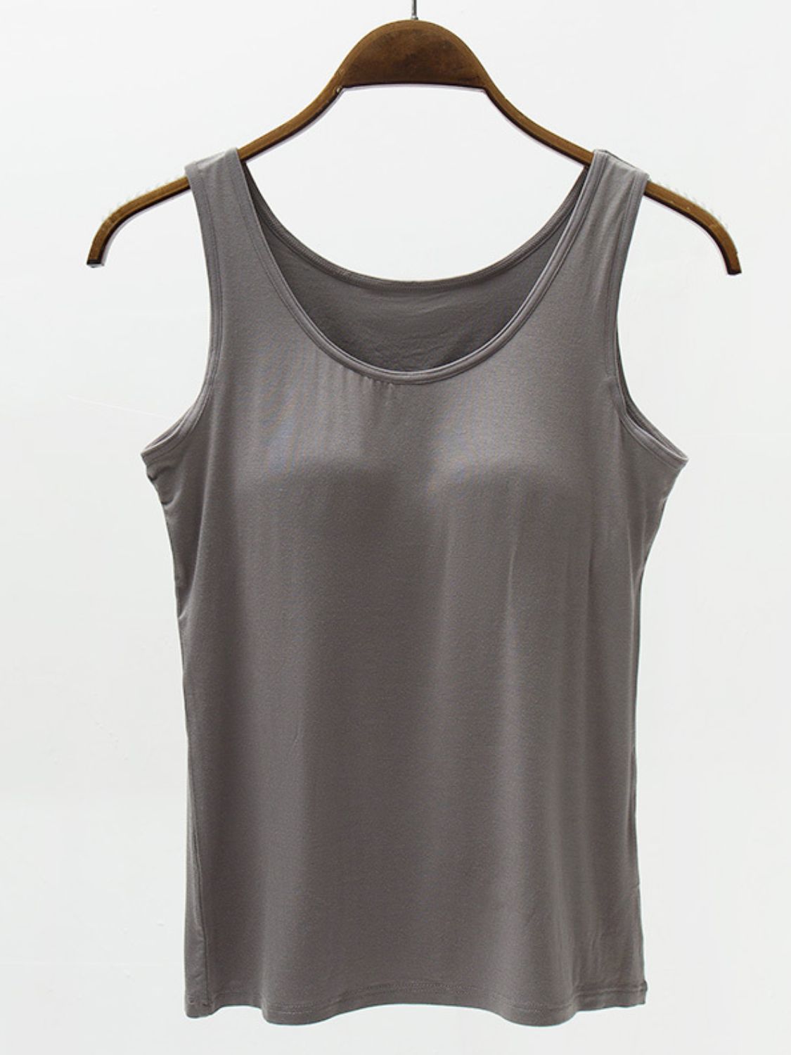 ALL SIZES Wide Strap Tank with Built-Bra - PREORDER