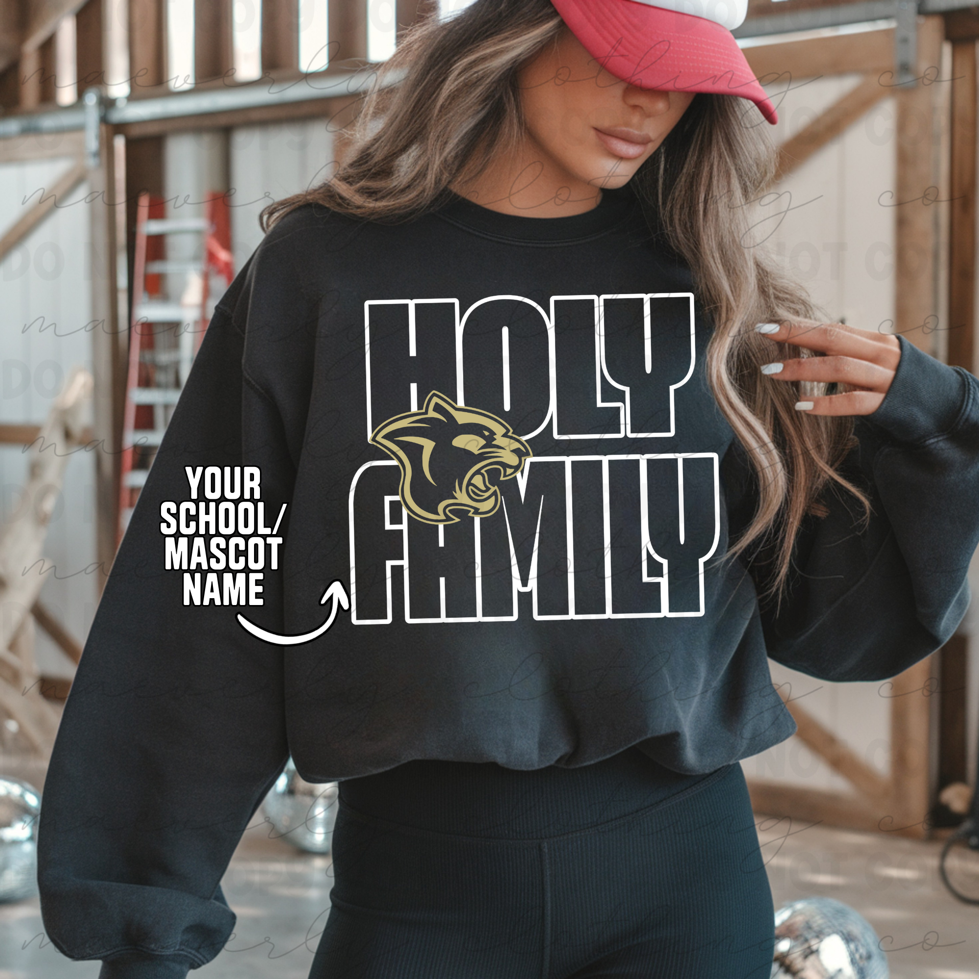 Any School/Any Team Say It Louder Stack Graphic