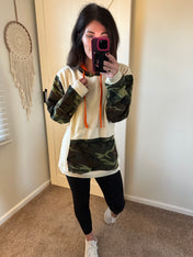 Camo Pop Hoodie