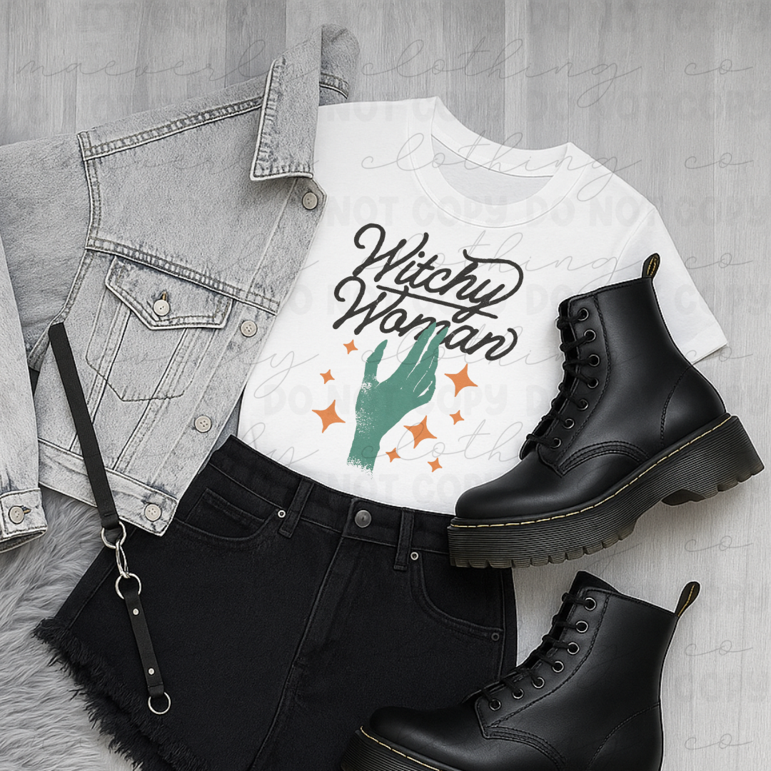 Witchy Woman Tee/Crewneck