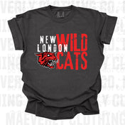 Any School/Any Team Grungy Stack Graphic