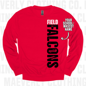 Any School/Any Team Classic Varsity Vertical Graphic