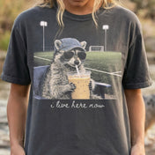 I Live Here Now - CHOOSE YOUR SCENARIO - Comfort Colors Pepper Tee