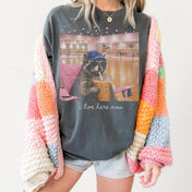 I Live Here Now - CHOOSE YOUR SCENARIO - Comfort Colors Pepper Tee