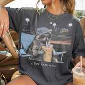 I Live Here Now - CHOOSE YOUR SCENARIO - Comfort Colors Pepper Tee