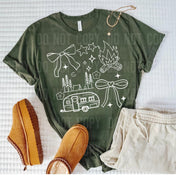 Camping Collage Graphic