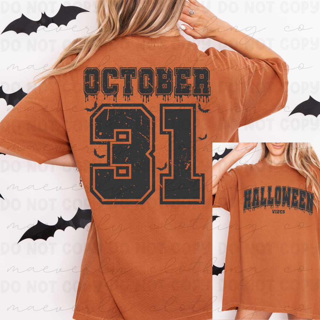 October 31st Tee/Crewneck