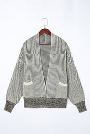 Contrast Trim Knit Cardigan  :  PREORDER