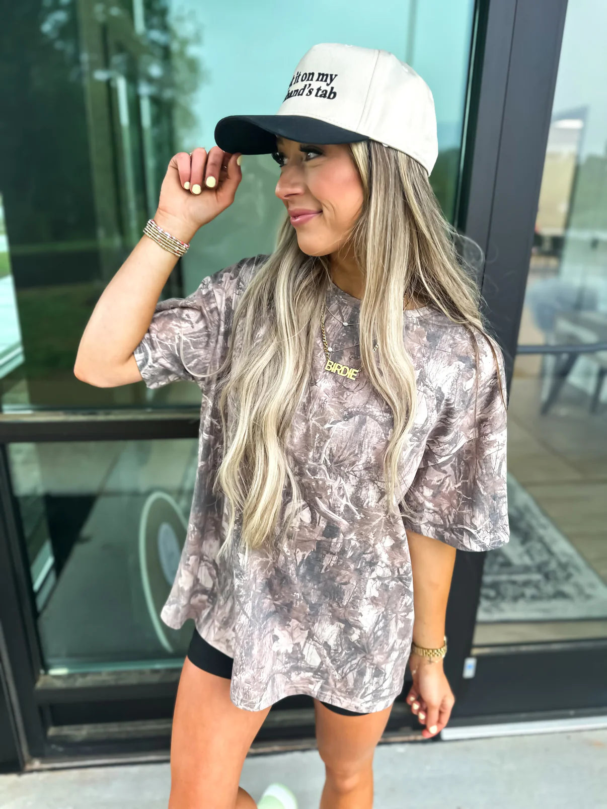 Dark Camo Oversized Tee - PREORDER