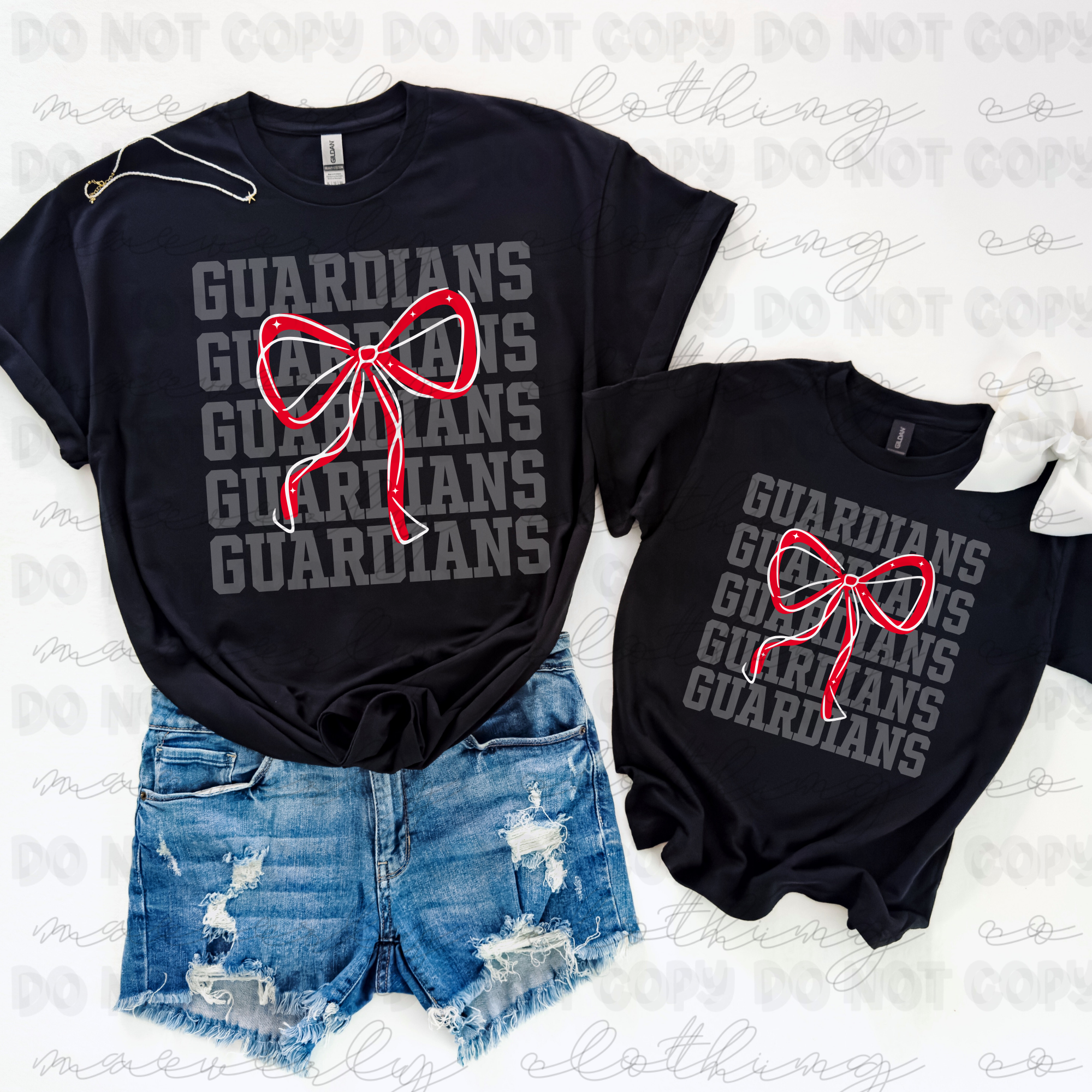 Guardians Varsity Bow Graphic