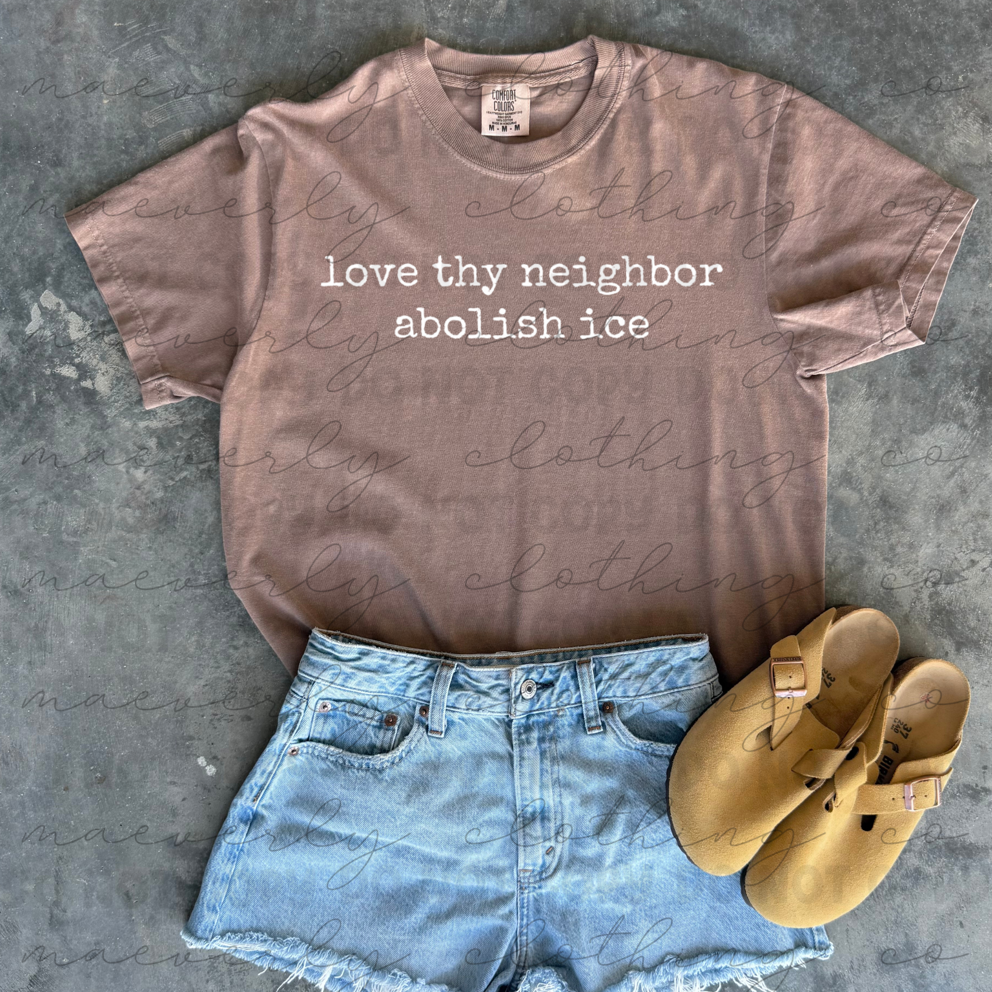 Love Thy Neighbor Graphic