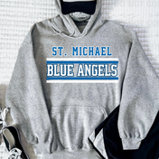 St. Michael Retro Stripe Classic Tee/Crewneck
