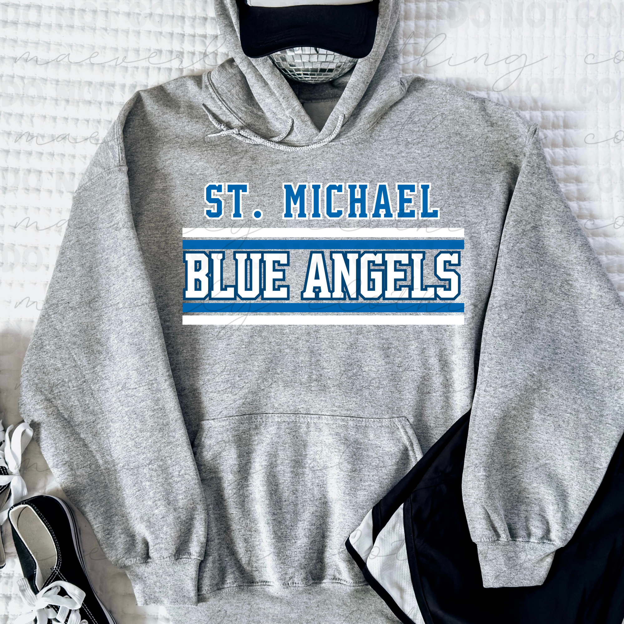 St. Michael Retro Stripe Classic Tee/Crewneck