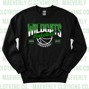 Mogadore Basketball Crewneck Sweatshirt || Mogadore Wildcats