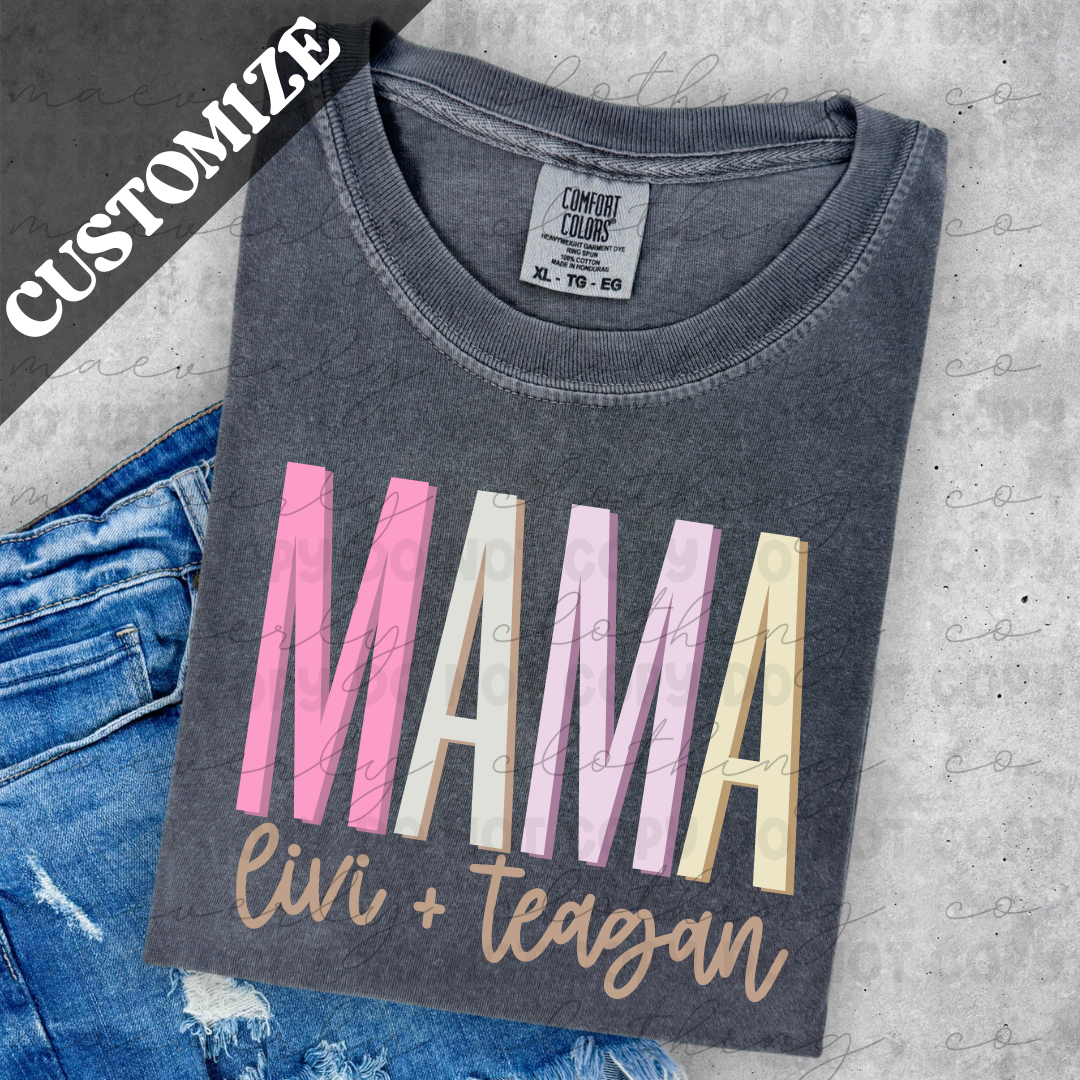 Name Drop Tee/Crewneck