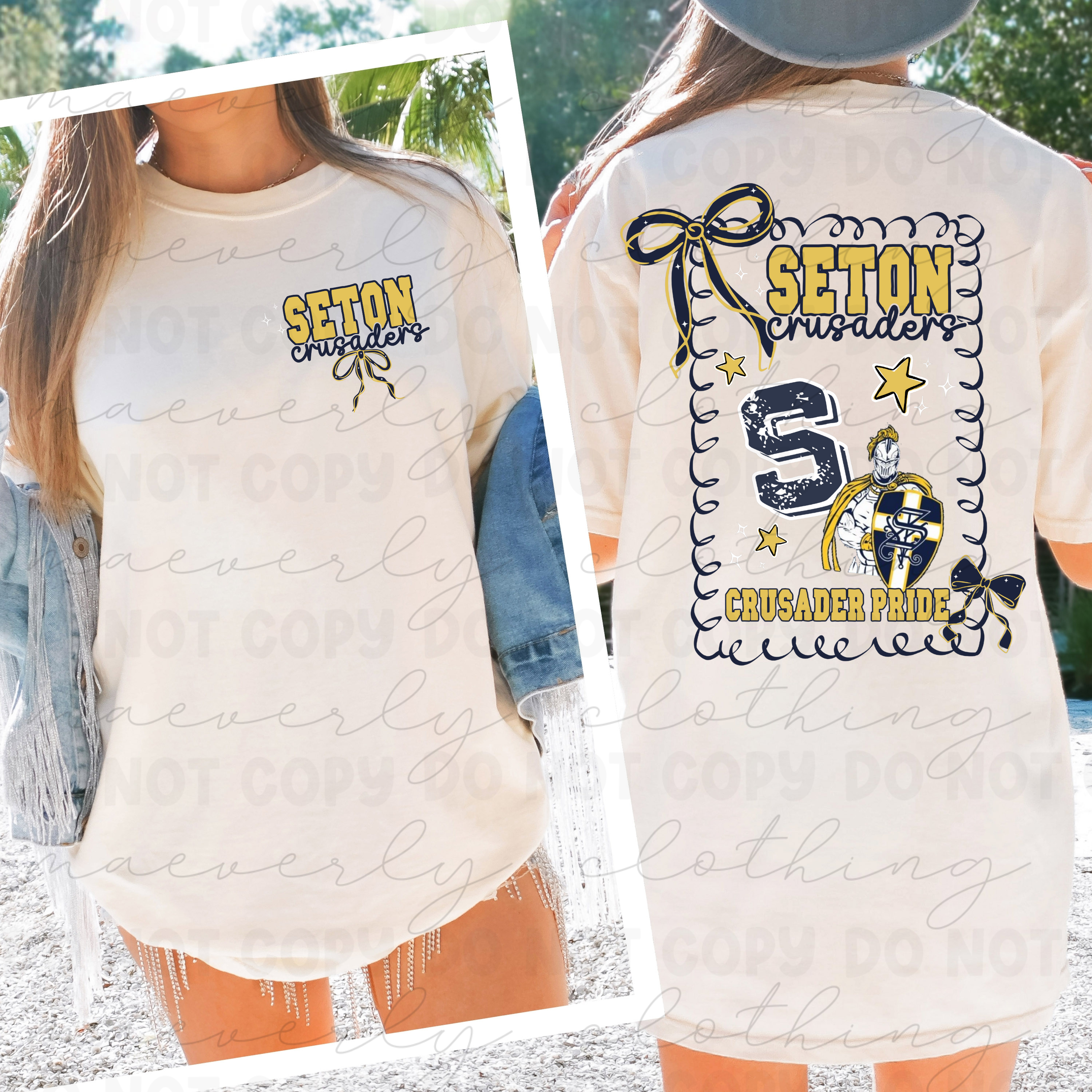 Seton Coquette Spiritwear Graphic Preorder