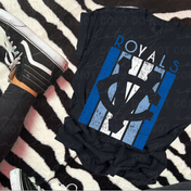 CVCA Royals Panel Mascot Tee/Crewneck