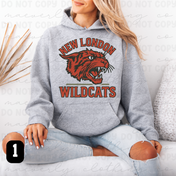 Retro New London Wildcats Spiritwear - Preorder
