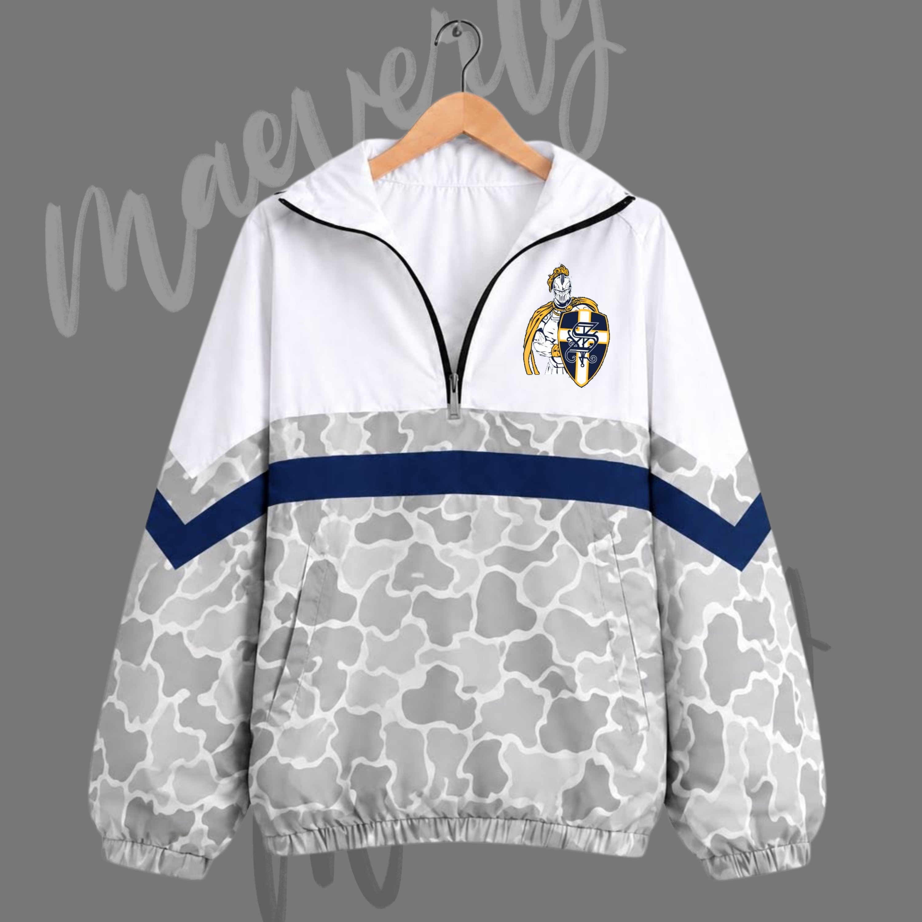 The Varsity Club Quarter Zip - Seton Crusaders Option 6 [ETA 5-6.5 weeks]