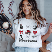 B2 Bulls Bow and Coquette Graphic